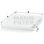 Салонный фильтр MANN-FILTER 7D1G A cu29511 4011558302108 65960 изображение 0