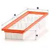 Салонный фильтр MANN-FILTER S97P H cu41972 1437595398