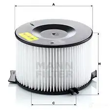 Салонный фильтр MANN-FILTER 4011558302306 cu1738 65720 I6ZY8 F изображение 3