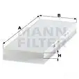 Салонный фильтр MANN-FILTER cu3944 XM BRP 4011558313609 66046