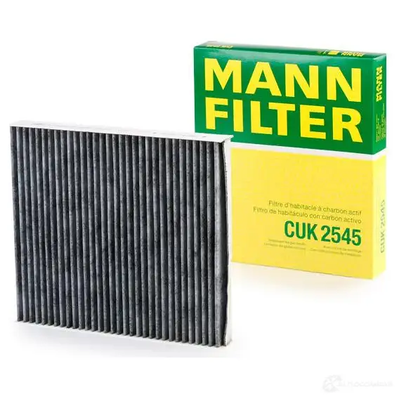 Салонный фильтр MANN-FILTER WULY7 N cuk2545 4011558403805 66219 изображение 2