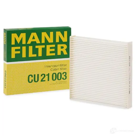 Салонный фильтр MANN-FILTER 4011558007867 W8I KNXB cu21003 65761 изображение 1