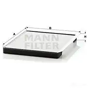 Салонный фильтр MANN-FILTER 65824 cu2331 4011558541101 DAJLC Z9
