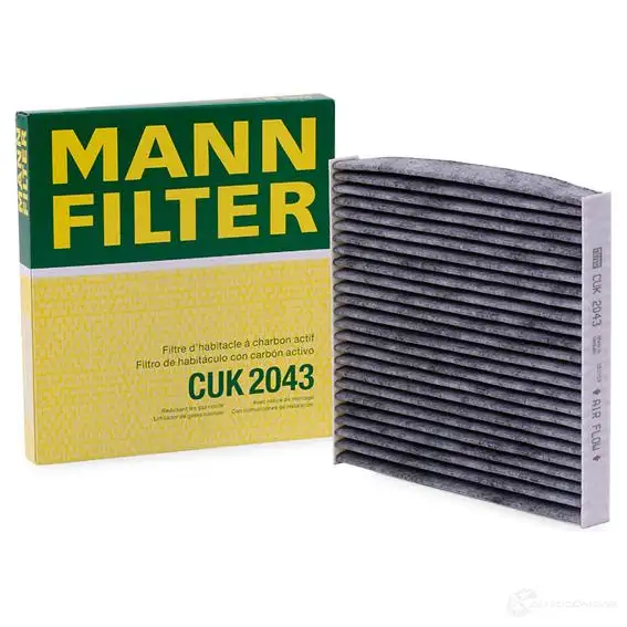 Салонный фильтр MANN-FILTER 66150 4011558412302 cuk2043 A1BH 7JU изображение 3