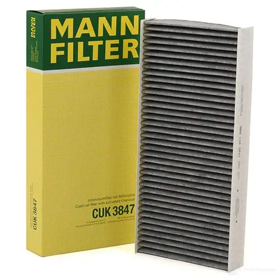Салонный фильтр MANN-FILTER cuk3847 GYPN 4 4011558412104 66317 изображение 1