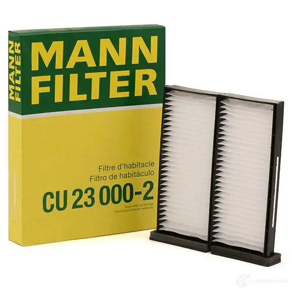 Салонный фильтр MANN-FILTER 65808 3 PJJ01R 4011558319304 cu230002 изображение 1