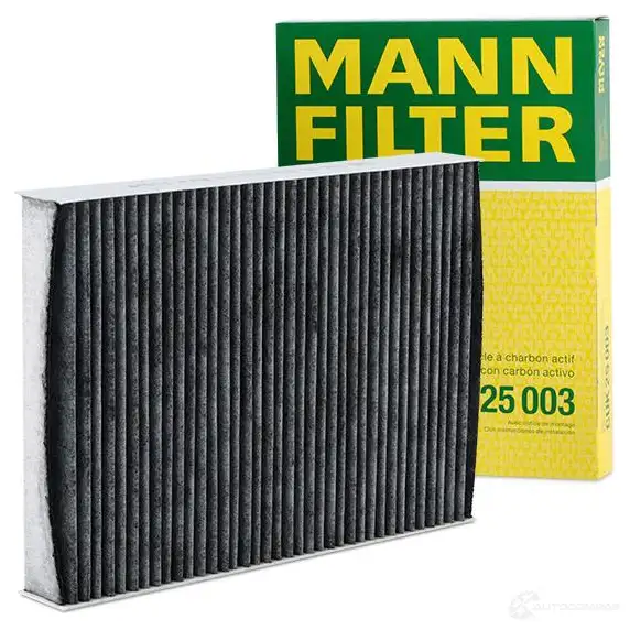 Салонный фильтр MANN-FILTER 66210 GLJA 2J 4011558073565 cuk25003 изображение 0