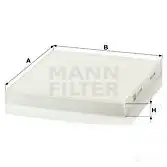 Салонный фильтр MANN-FILTER cu23009 65812 OS EAZ9 4011558018443 изображение 0