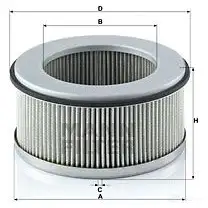Салонный фильтр MANN-FILTER H6XR NO 65731 4011558246709 cu18361