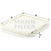 Салонный фильтр MANN-FILTER cu24001 W6YM0 A 65839 4011558020187 изображение 0