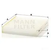 Салонный фильтр MANN-FILTER TS2I L 4011558381707 65776 cu2145 изображение 0