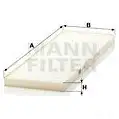 Салонный фильтр MANN-FILTER 66054 4011558004439 cu4033 JFF9Z BZ