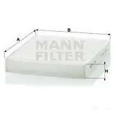 Салонный фильтр MANN-FILTER 4011558315504 65858 cu2440 DT M7Q изображение 3
