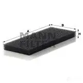 Салонный фильтр MANN-FILTER cu3001 65965 OY28X Z 4011558323400