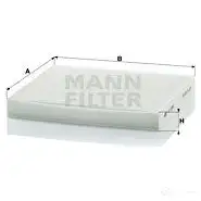 Салонный фильтр MANN-FILTER 65837 4011558320102 cu2362 R3 IZX изображение 0