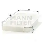 Салонный фильтр MANN-FILTER 66020 4011558248505 2NFS VOY cu3554 изображение 0