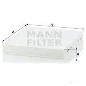 Салонный фильтр MANN-FILTER 65774 E 7ICFS 4011558540906 cu2141 изображение 3