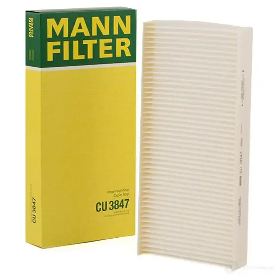 Салонный фильтр MANN-FILTER cu3847 UQ 60P 4011558321000 66034 изображение 1