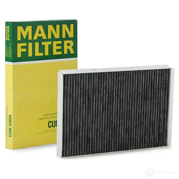 Салонный фильтр MANN-FILTER cuk3569 66311 4011558539504 KQFZ H изображение 0