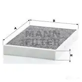 Салонный фильтр MANN-FILTER 66300 VPK1 3 4011558069292 cuk34003
