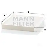 Салонный фильтр MANN-FILTER cu2356 65835 YFXXXK F 4011558308605 изображение 0