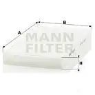 Салонный фильтр MANN-FILTER cu2956 65962 FQH3W GF 4011558304706 изображение 0