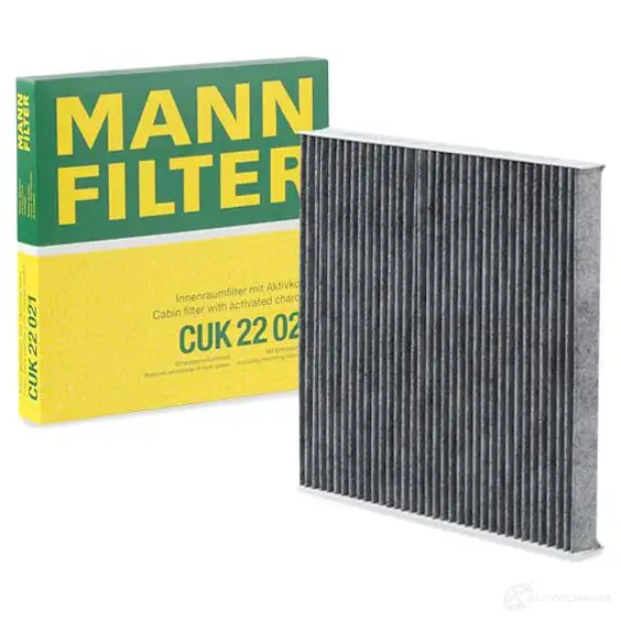 Салонный фильтр MANN-FILTER 1GQO QVO cuk22021 4011558055189 66167 изображение 0