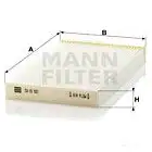 Салонный фильтр MANN-FILTER 65702 cu15001 4011558018658 3WV GS изображение 0