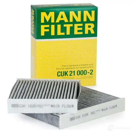 Салонный фильтр MANN-FILTER U70H TR cuk210002 66151 4011558411404 изображение 0