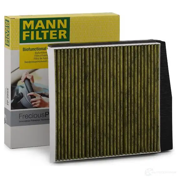 Салонный фильтр MANN-FILTER 4011558072902 fp2855 66408 Q 1ZZN изображение 1