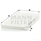 Салонный фильтр MANN-FILTER 4011558246907 65982 Q84 XPN2 cu3138 изображение 0