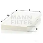 Салонный фильтр MANN-FILTER cu3139 6HIW R9H 65983 4011558547608 изображение 4