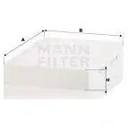 Салонный фильтр MANN-FILTER cu28016 1437597271 N1AIJ BD изображение 0