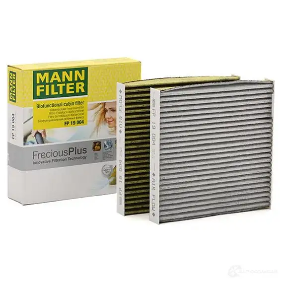 Салонный фильтр MANN-FILTER XK R4CPJ 1204893634 fp19004 4011558076627 - Изображение 1