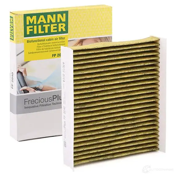 Салонный фильтр MANN-FILTER YOLFGT B fp2040 1437597299 изображение 1