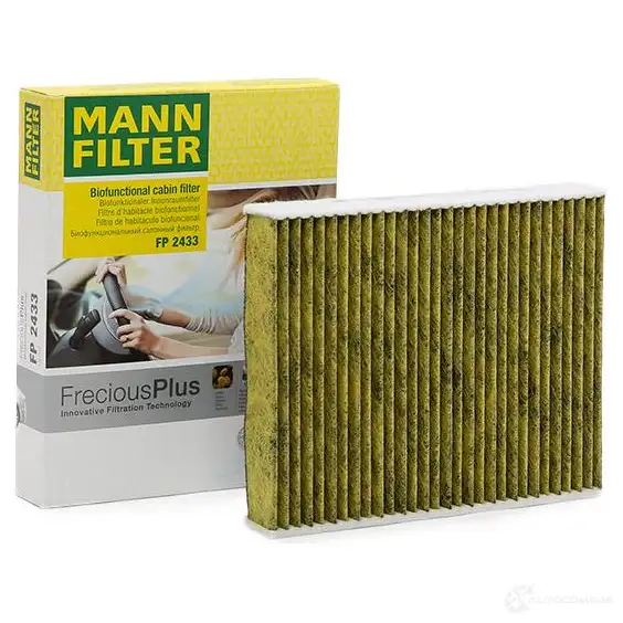 Салонный фильтр MANN-FILTER 66379 A1 9BQ fp2433 4011558065218 - Изображение 1