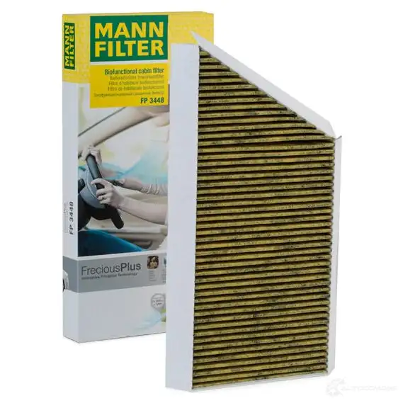 Салонный фильтр MANN-FILTER fp3448 4011558065270 Y ZG5CG 66427 - Изображение 1
