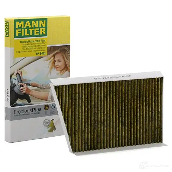Салонный фильтр MANN-FILTER 4011558058135 fp3461 66429 O8J0 IEH изображение 0