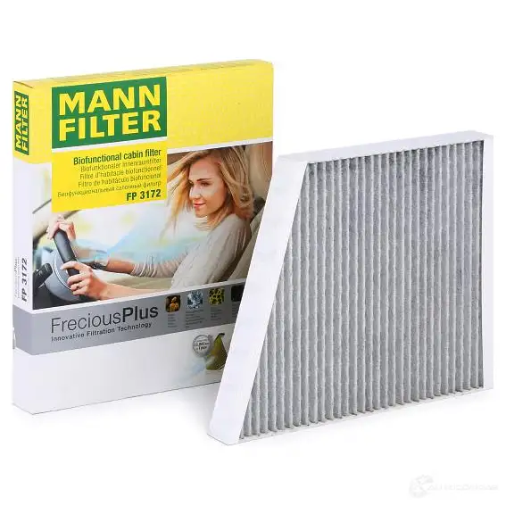 Салонный фильтр MANN-FILTER 66424 fp3172 BO72 VTU 4011558058104 изображение 0