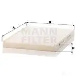 Салонный фильтр MANN-FILTER NJUIVV I cu27004 65919 4011558033163