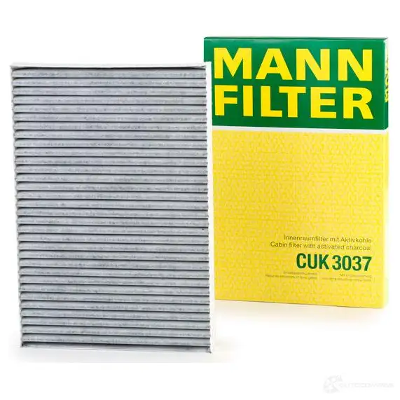 Салонный фильтр MANN-FILTER 4011558403003 cuk3037 66277 DPG 9FEH изображение 2
