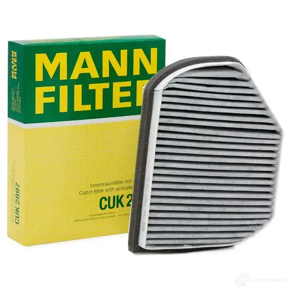 Салонный фильтр MANN-FILTER cuk2897 4011558402402 66258 QW56 8U изображение 0