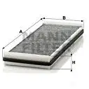 Салонный фильтр MANN-FILTER QTE G9X cuk3840 4011558409302 66316 изображение 0