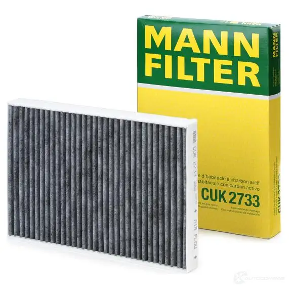 Салонный фильтр MANN-FILTER 4011558411008 TSK1 5 66244 cuk2733 изображение 0