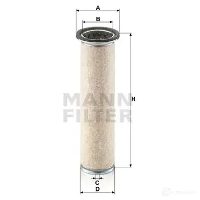 Вторичный воздушный фильтр MANN-FILTER 4011558230807 65652 cf840 VCXH KVU