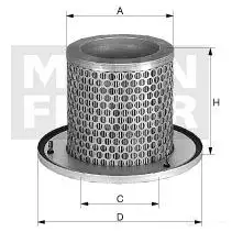 Вторичный воздушный фильтр MANN-FILTER 64029 XG 5UYEU 4011558150808 c13742kit