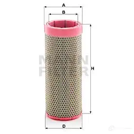 Вторичный воздушный фильтр MANN-FILTER 4011558062309 cf17007 B7LZD 6F 65589