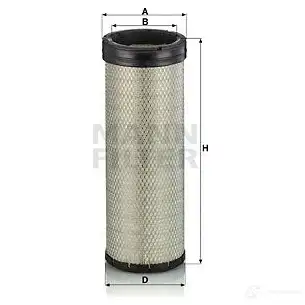 Вторичный воздушный фильтр MANN-FILTER 64209 c17170 L IS22N 4011558193300
