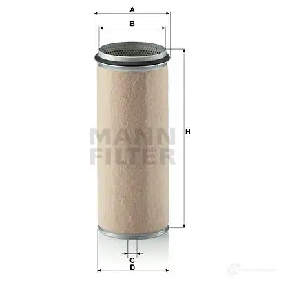 Вторичный воздушный фильтр MANN-FILTER 40LN 2Z 65584 4011558231804 cf1610 изображение 0