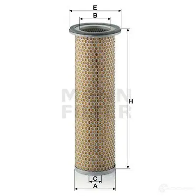 Вторичный воздушный фильтр MANN-FILTER 4011558122805 c12100 A FQJZZA 63989